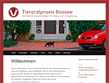 Tablet Screenshot of bossow.de